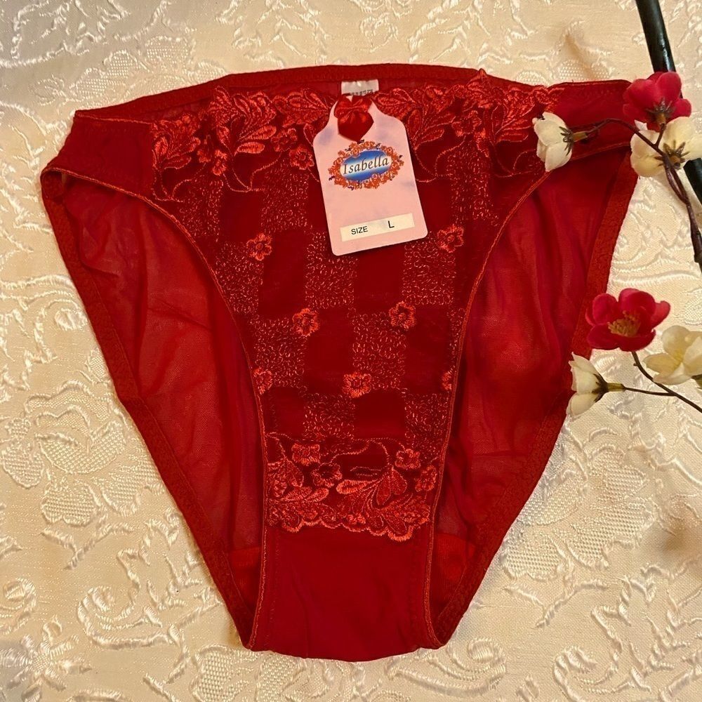 🥀Isabella Lace Floral sexy Panties underwear